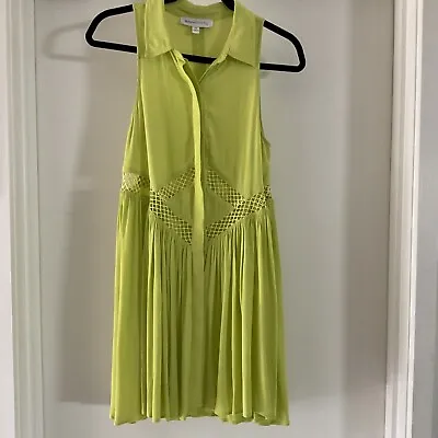 $18 • Buy Finders Keepers Lime Green Dress Size XS