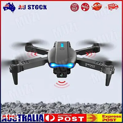 $35.28 • Buy Aeroplane USB Charging FPV Drones For Boys Girls (Black 3Battery 2 Camera) -