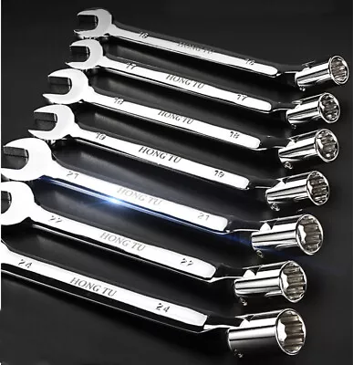 12-Point Flex Head Socket Wrench Metric Open End Spanner Hand Repair Tool • $6.99