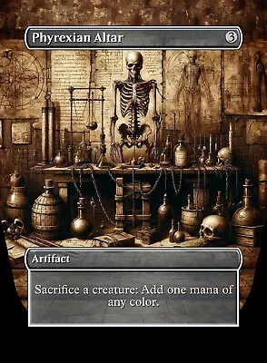 Phyrexian Altar - High Quality Custom Altered Art Card • $3.99