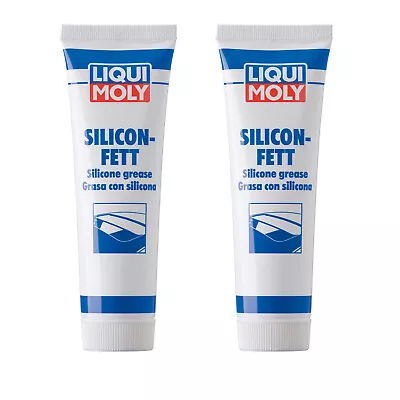 2x LIQUI MOLY Silikon-Fett Transparent 3312 Lock Sunroof Türschranier • $35.04