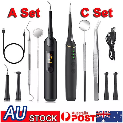 Ultrasonic Tooth Cleaner Electric Dental Scaler Tartar Plaque Calculus Remover • $11.99