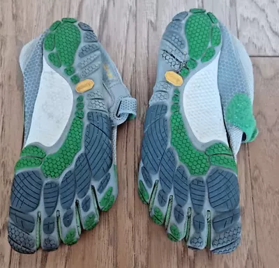 Vibram Fivefingers Bikila Womens EU 40 US 9 Green Toe Water Shoes 5 Fingers • $35