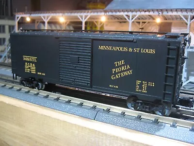 WEAVER Ultra Line O-Scale Minneapolis & Saint Louis Boxcar - FITS LIONEL MTH • $32