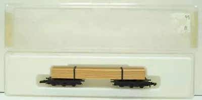 Marklin 8619 Z Scale Flatcar With Lumber Load LN/Box • $24.99