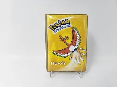 Pokemon TCG Ho-Oh Mini Card Binder 1x1 20 Pockets Toysite 2000 Gold • $15.99