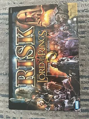 RISK: The Lord Of The Rings Trilogy Edition Board Game 2003 Hasbro • $18.99