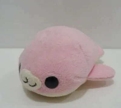 Mamegoma Pink Sakuragoma San-x Plush 6  Stuffed Toy Doll Japan • $12.58