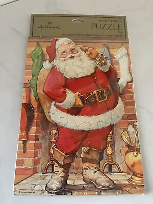 $8.99 • Buy Vintage Sealed Hallmark Puzzle Christmas Santa Claus Party Favors Picture 1970’s