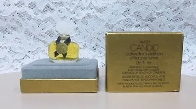 Vintage Avon Candid Collector's Edition Ultra Perfume .06 Fl Oz Brand New Rare • $17.95