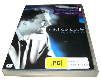 Michael Buble - Caught In The Act - DVD - VGC - Region 4 • $7.11