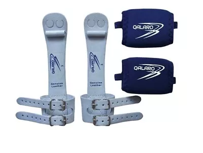 Qalaro Pro Grips - Double Buckle W/ Dowel - Hand Guards For Girls Gymnastics • $54