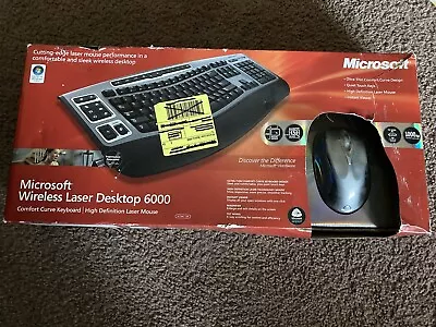 Microsoft Laser Desktop 6000 V20 Wireless Keyboard • $200