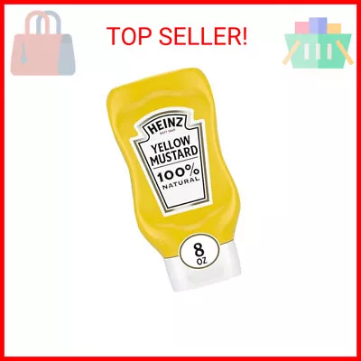 Heinz Yellow Mustard (8 Oz Bottle) • $2.65