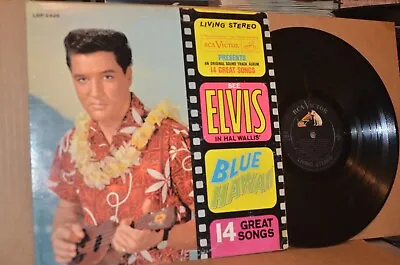 Elvis Presley: Blue Hawaii 1962 Rca 2426 Vg++ Original Pressing Living Stereo Lp • $25