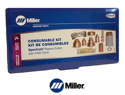 Genuine Miller 256033 Plasma Torch Consumable Kit (XT60 Torch) • $194.89