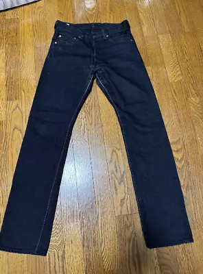 MOMOTARO JEANS  出陣BLACK  B0205SP  W32 Slim Straight  Made In JAPAN  Out Of Print • $169