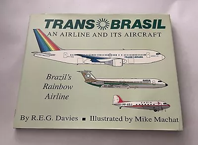 Transbrasil Airline & Aircraft Brazil Dc-3 Hp Herald B707 B727 B737 B767 Bac 1-1 • $24.99