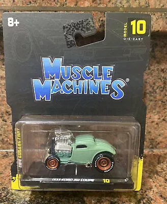 1:64 1933 Ford 3W Coupe -- Muscle Machines Series 2 • $25