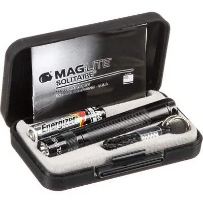 MAGLite Solitaire 1-Cell AAA Incandescent Flashlight + Presentation Box - Black • £47.99