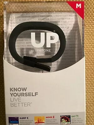 Jawbone UP Activity And Sleep Wristband Tracker - New Never Opened Medium/Black • $11.99