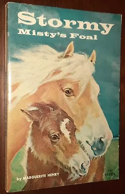 Stormy Misty's Foal By Marguerite Henry 2nd Scholastic Book Edition • $14.95