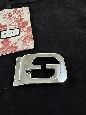 Gucci Man Reversible Buckle For Belt  Craftsmanship Made In Italy Top Cond!!! • $99