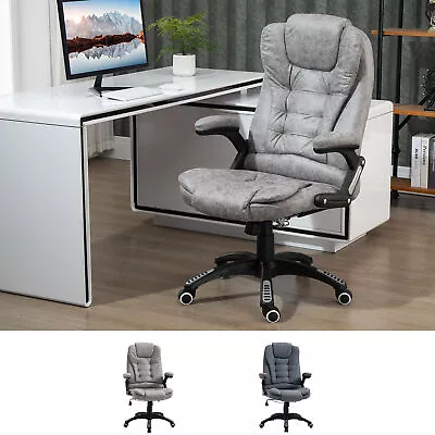 High Back Home Office Chair Ergonomic Computer Desk Chair W/ Arm Swivel Wheels • £85.99