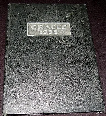 Malverne High School New York 1935 Yearbook The Oracle Student Life Photos • $64