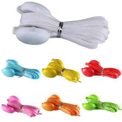 £4.42 • Buy LED Light Up Shoe Laces Light Flashing Glowing LED Luminous Shoelaces Colorful