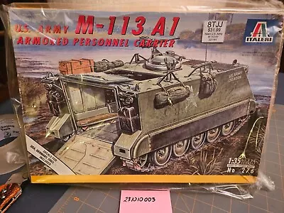 Vintage Italeri U.S. Army M-113 A1 Armored Personnel Carrier 1:35 • $31.99