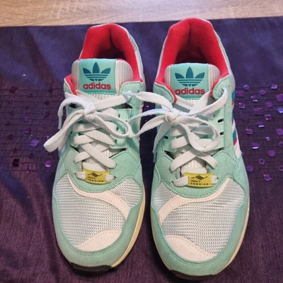 £80 • Buy Adidas ZX8000 Torsion Trainers. Size 7. Green Aqua/sand/dark Red.