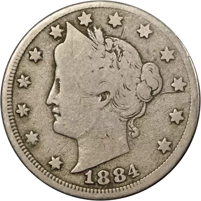 1884 Liberty V Nickel Great Deals From The Executive Coin Company • $21