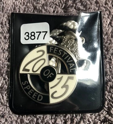£16 • Buy Goodwood Festival Of Speed Swing Enamel Badge (2015)