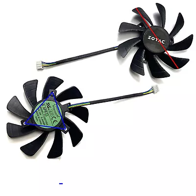 1PCS Graphics Card Cooling Fan Part For ZOTAC/Sotai GTX1060 960 950 Mini-ITX • £9.46