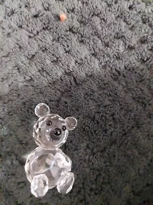 Swarovski Crystal Bear Mini Miniature 1.5  Teddy Bear Figurine Woodland Nib • $10