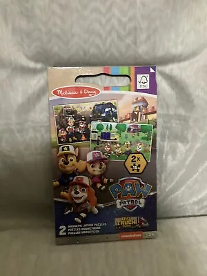 Two 15 Pc. Melissa & Doug Paw Patrol Magnetic 🧲 Jigsaw Puzzles • $12.65