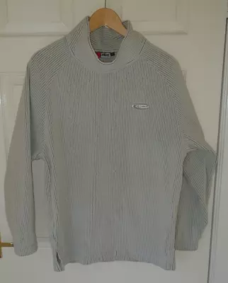 Gelert Womens Fleece Top Cowl Neck 12 Long Sleeved Pin Striped • £5