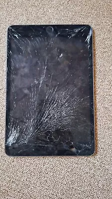 Apple IPad Mini 5th Generation A2133 Silver 7.9  Wi-Fi Cracked Untested *Parts* • $139