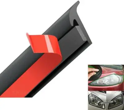 16.5Ft T Shaped Car Door Rubber Seal Strips Windshield Window Light Edge Trim • $8.50