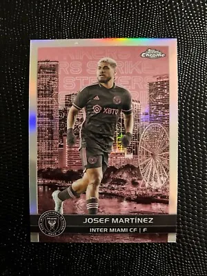2023 Topps Chrome MLS BIG CITY STRIKERS REFRACTOR Set Inserts - YOU PICK • $1