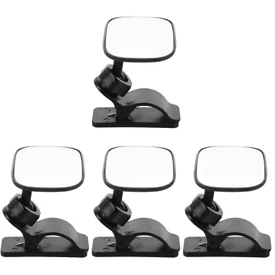  Set Of 4 Clip On Mirror For Car Rear View Baby Rearview Observation • £17.55