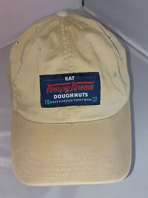 Vintage Krispy Kreme Embroidered Strapback Dad Hat Cap Made In USA Doughnuts • $18.95