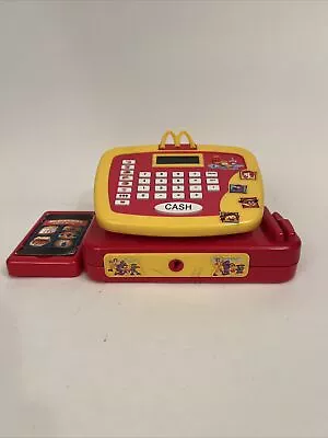 McDonalds Drive Thru Talking Cash Register Happy Meal 2004 Toy Pretend Tested • $16.99