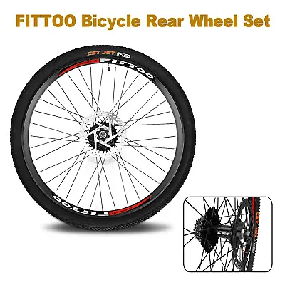 FITTOO Mountain Bike Rear Wheel Set 26  MTB Rear Wheel 8 Speed  • $99.99