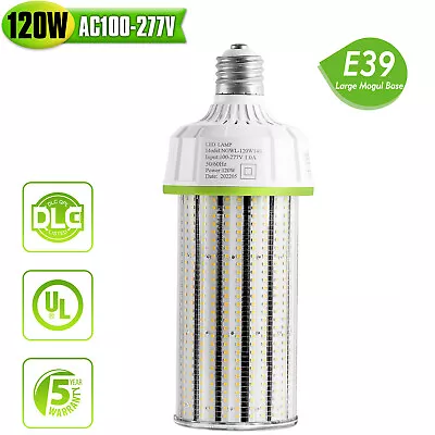 LED Corn Light Bulb 120W E39 Mogul Base Street Parking Lot Warehouse Lighting US • $63.15