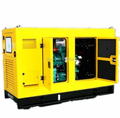 $2725 • Buy 80kw/100kva Silent Diesel Generator Genset Power Brushless Alternator With ATS