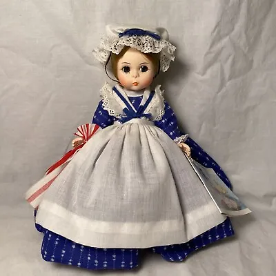 Madame Alexander Vintage Betsy Ross Doll 8inch Reddish Hair Blue Eyes #431 • $14.99