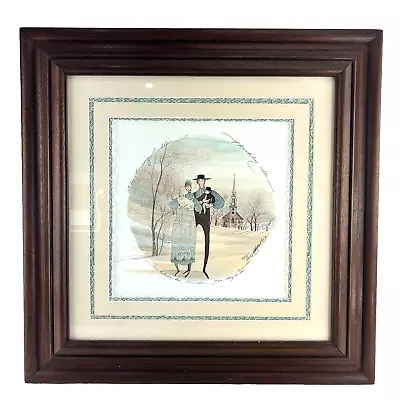 P. Buckley Moss-christening Morn-first Moss Convention 1988 Ohio-framed S/N • $99.95