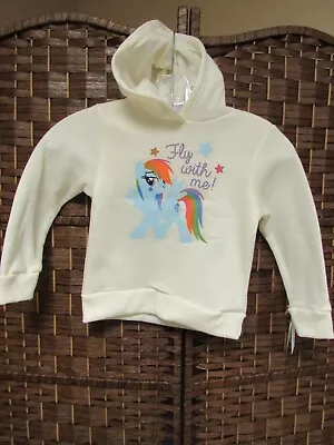 Girl's 5 - 6 My Little Pony 2 Pc. Hooded Sweatshirt And Sweatpants Outfit CLCB21 • $19.99